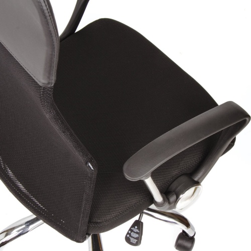 Кресло офисное Brabix Flash MG-302 сетка, черное 530867 фото 4
